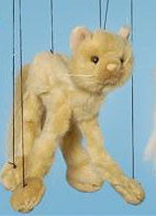 16 Persian Cat Marionette Small