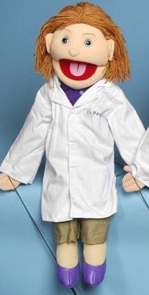 28" Female Doctor Puppet