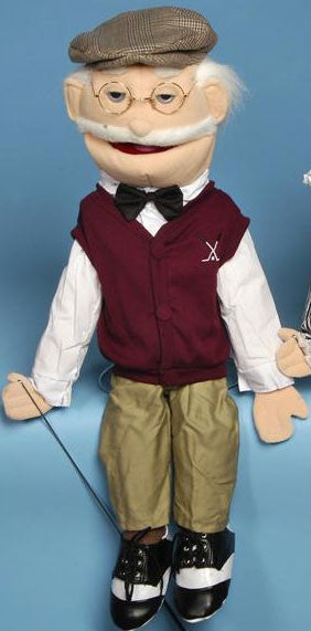 28" Full Body Golfer Puppet Gs4102