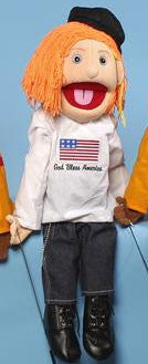 28" God Bless America! Girl Puppet