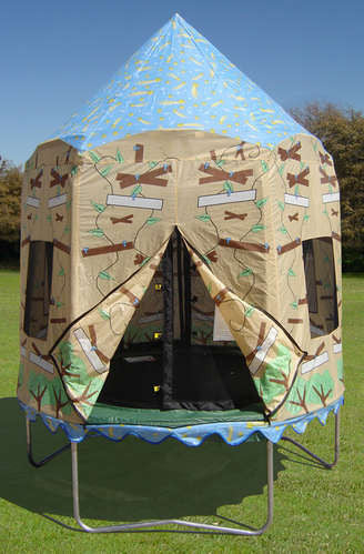 Bazoongi Bzjp7506ecth Treehouse Trampoline Tent (tent Only)