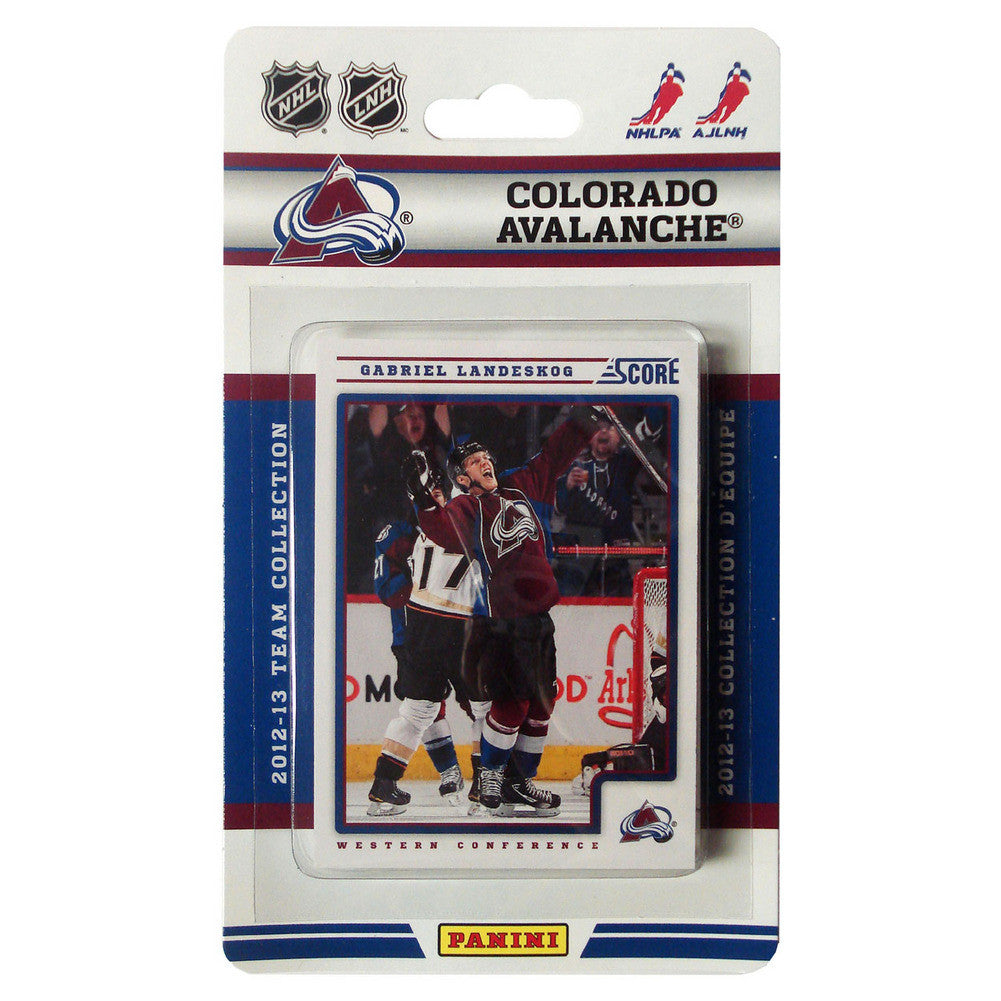 201213 Score NHL Team Set Colorado Avalanche