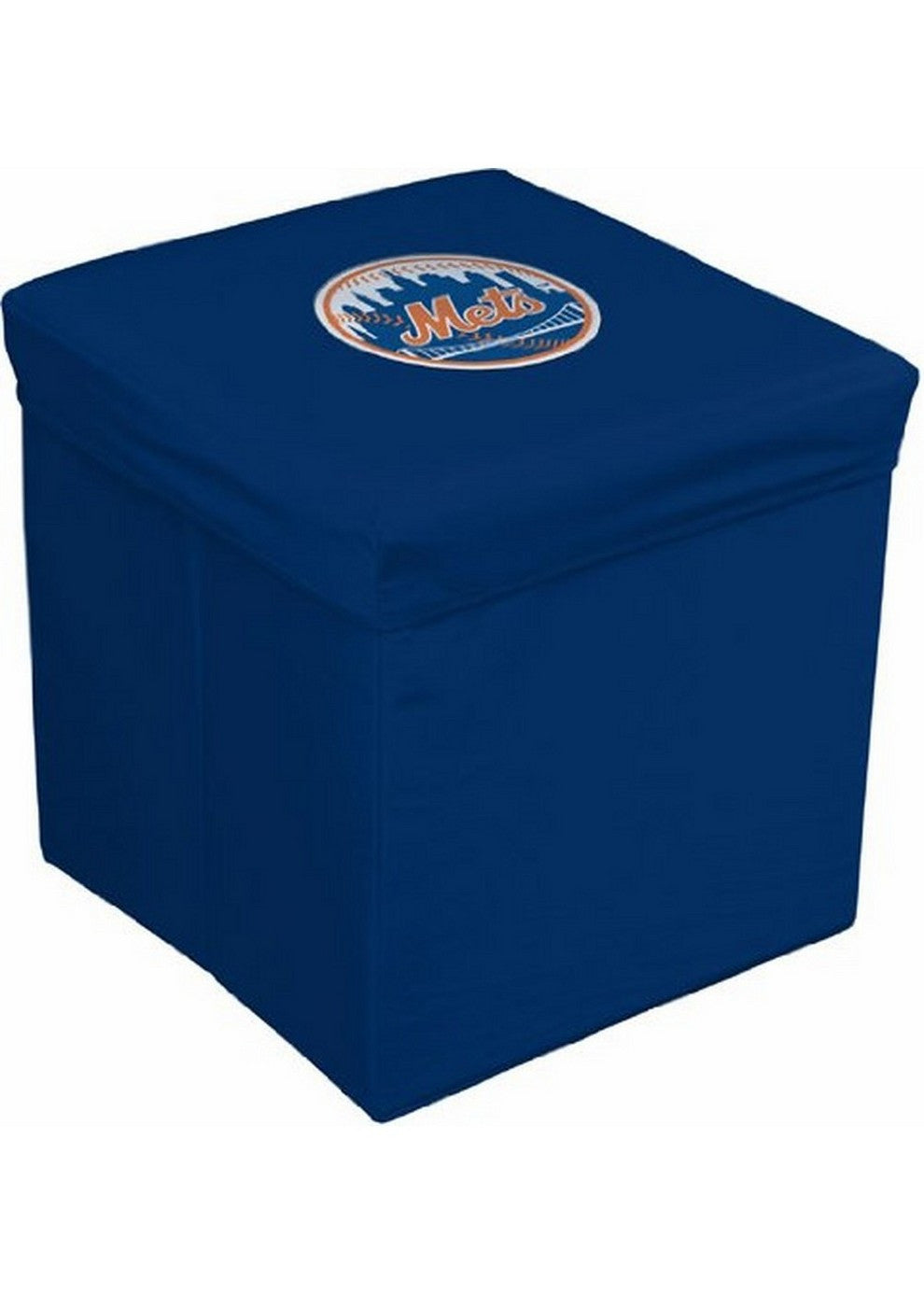16 Inch Team Logo Storage Cube New York Mets