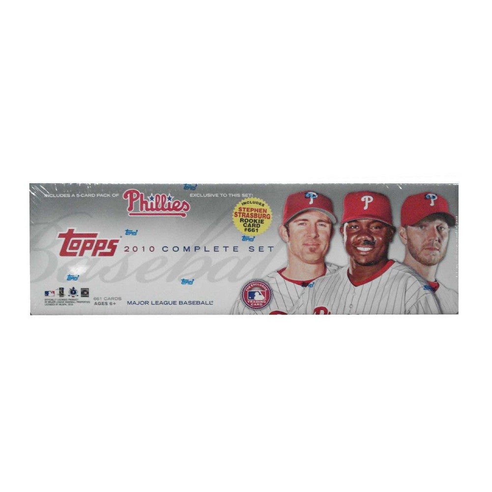 2010 Topps MLB Factory Set Philadelphia Phillies Retail 666 Cards