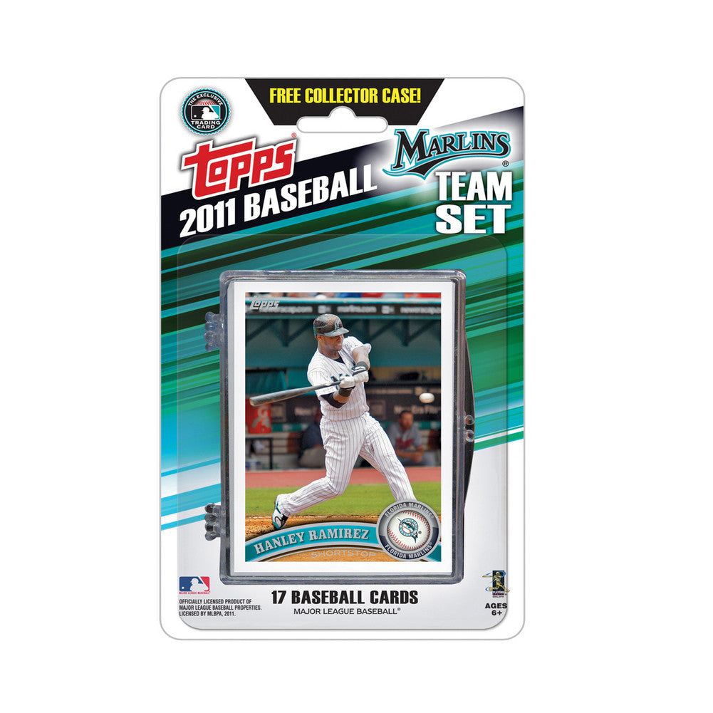 2011 Topps Team Sets Florida Marlins