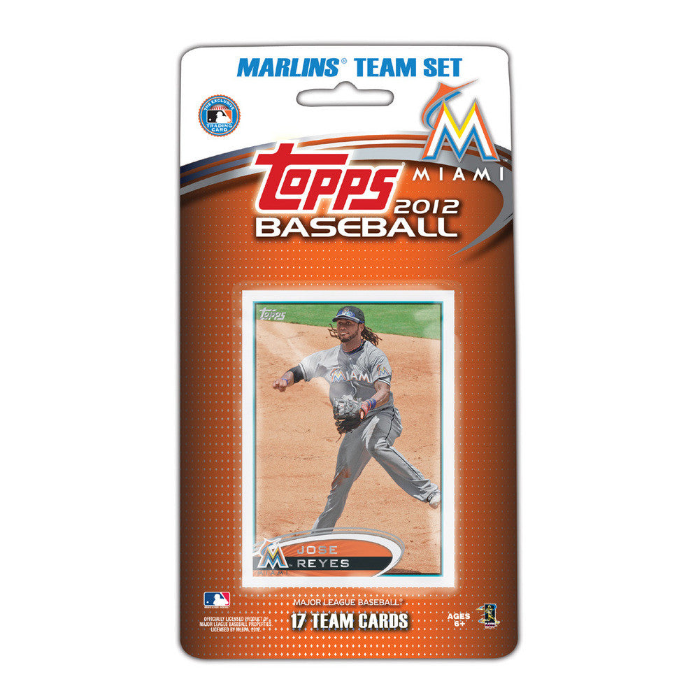 2012 Topps MLB Team Sets Miami Marlins