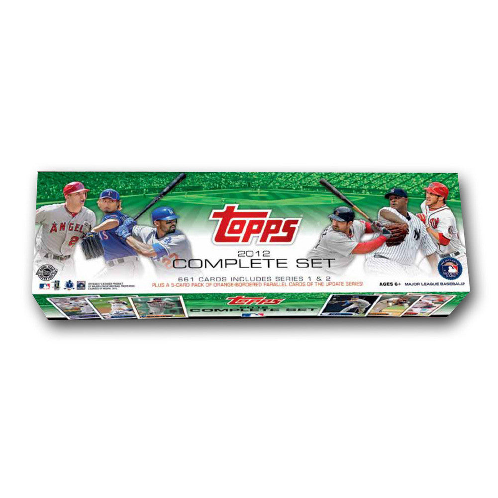 2012 Topps Baseball Complete Set Holiday Version