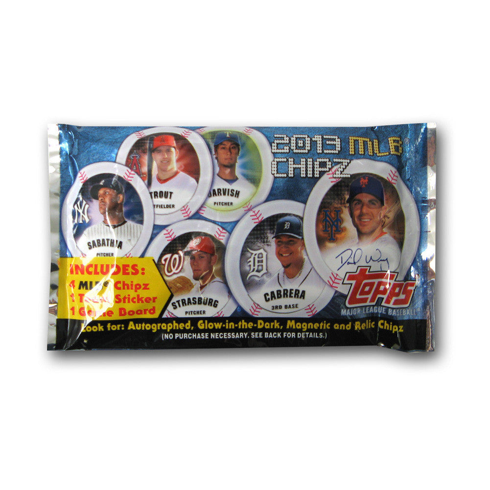2013 Topps Chipz MLB Individual Pack