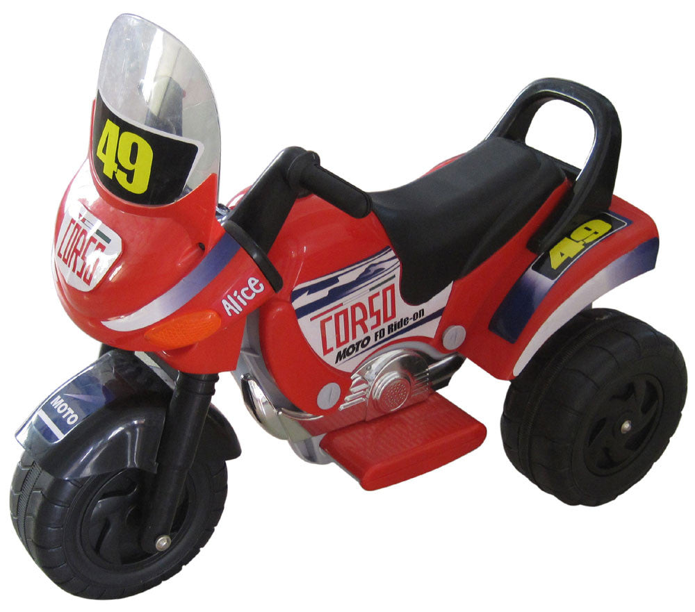 Mini Racer Battery Operated Kids Motorcycle (red) - Default
