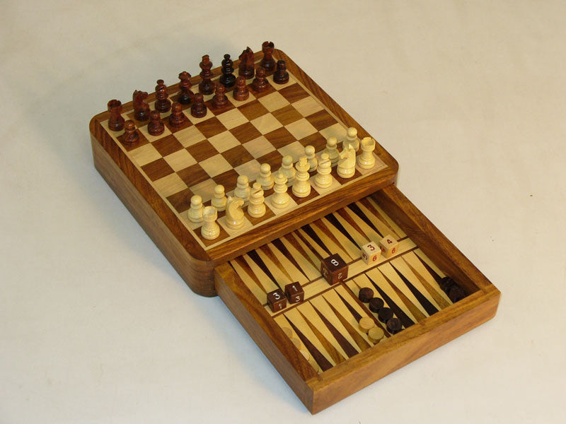 Chopra 63507 Magnetic Chess & Backgammon Drawer