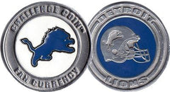 Brybelly NFL-1201 Challenge Coin Card Guard - Detroit Lions