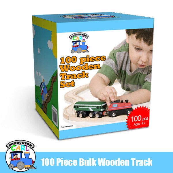 Conductor Carl Tcon-05 Conductor Carl 100 Piece Bulk Train Track Pack