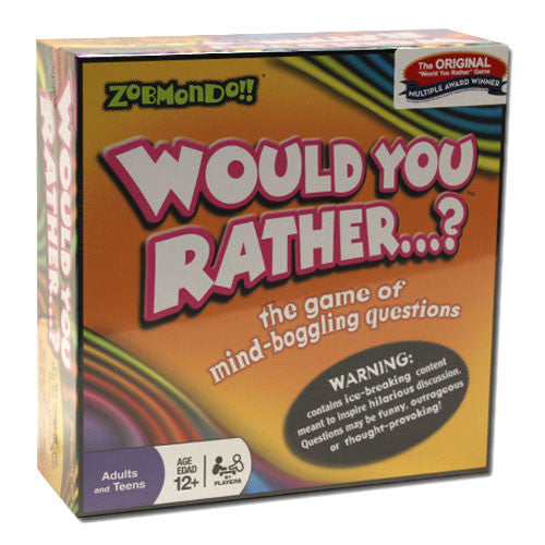 Zobmondo Tzob-01 Zobmondo!! Would You Rather...? Board Game - Classic Version