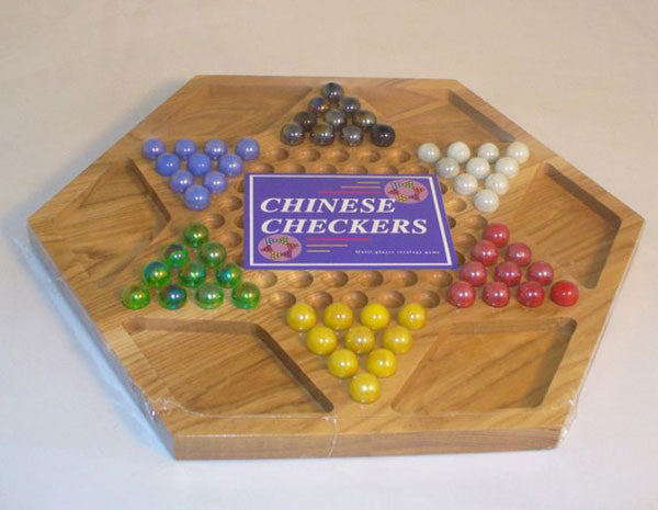 Chinese Checkers - Hexagon 13 X 13 X .75 Sq25