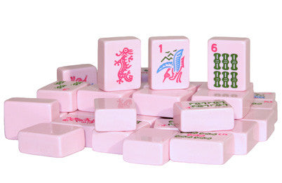 Fame 166pnk Pink Mah Jongg Tiles