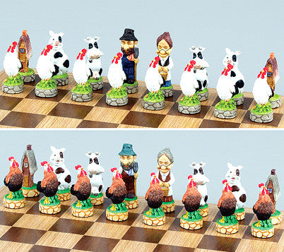 Fame 5904 Farmland Chess Set Pieces