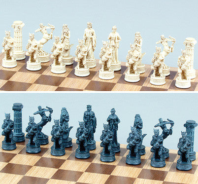 Fame 5929 Greek Mythology Chess Set Pieces