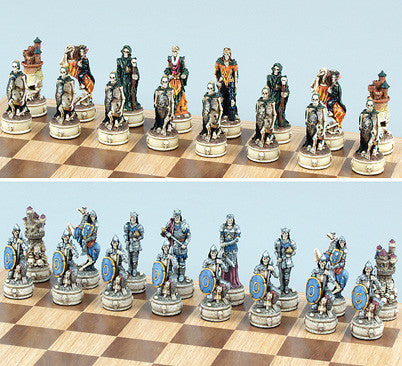 Fame 7637 Skeleton Slayers Chess Pieces