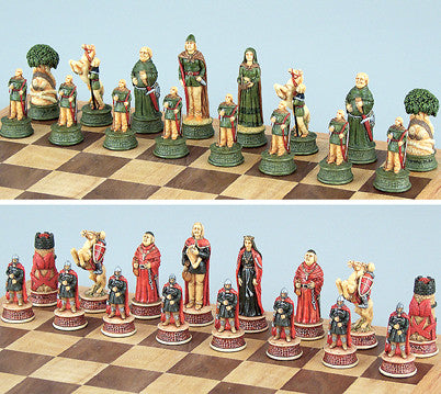 Fame 9284 Robin Hood Chess Set Pieces