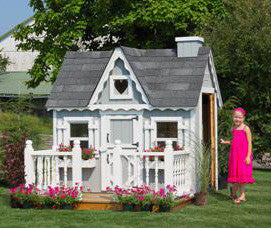 4 X 6 Victorian Playhouse - Panelized Kit