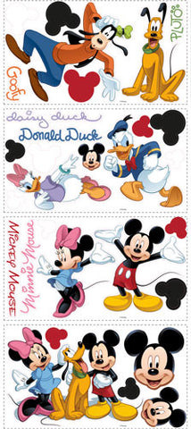 Mickey & Friends Peel & Stick Wall Decal (RMK1507SCS)