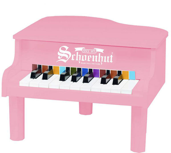 Schoenhut 18 Key Mini Grand Child Piano Pink 189p