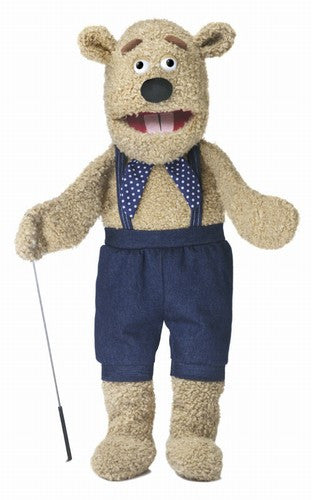28 Silly Bear Puppet w Arm Rod