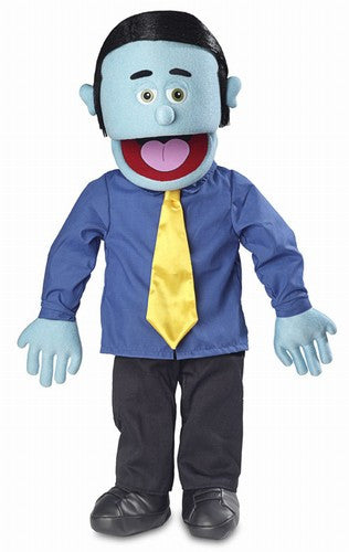 30 George w Blue Skin Puppet