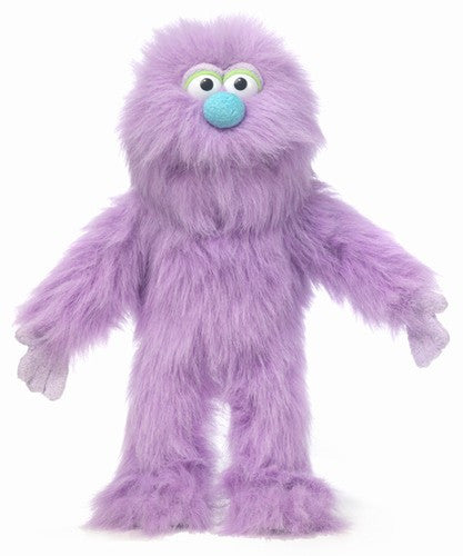 14" Monster Puppet Purple