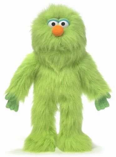 14" Monster Puppet Green