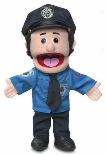 14" Policeman Puppet Peach