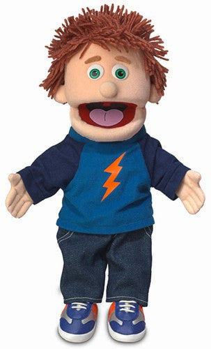 14" Tommy Puppet Peach