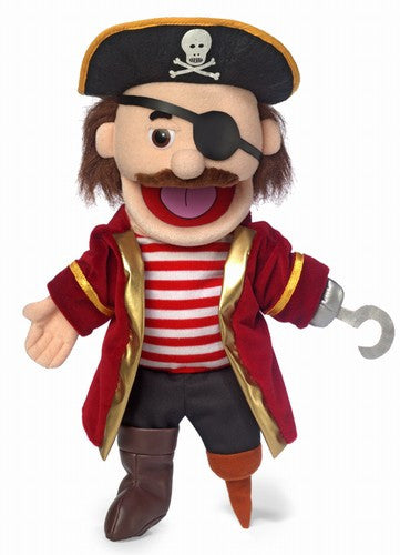 14 Pirate w Peg Leg Puppet