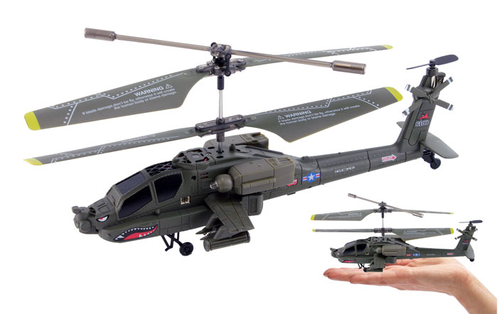 3.5ch Syma S109g Apache Mini Rc Helicopter With Gyro