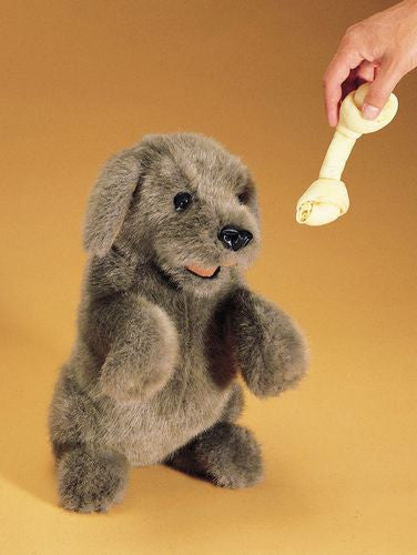 Folkmanis Dog, Sitting Hand Puppet - 2006