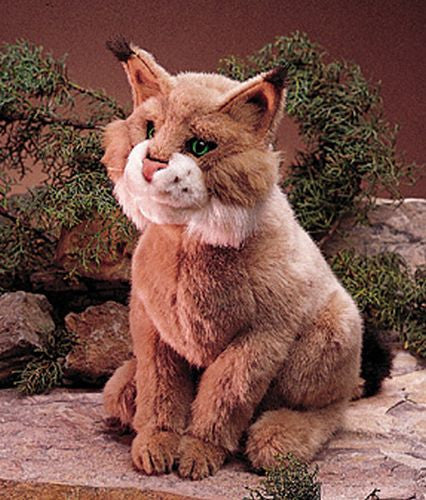 Folkmanis Bobcat Hand Puppet - 2199