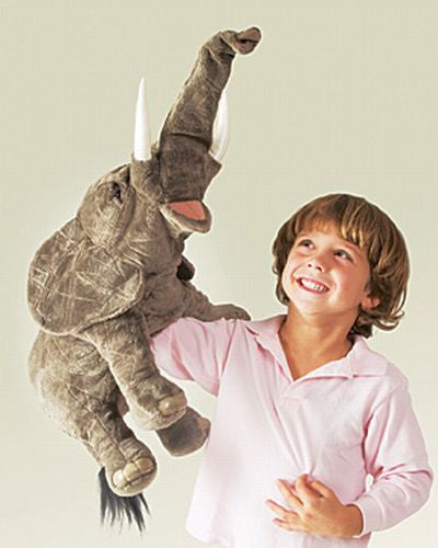 Folkmanis Elephant Hand Puppet - 2534