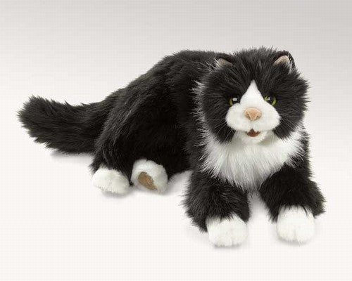 Folkmanis Cat, Tuxedo Hand Puppet - 2955