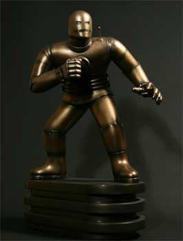 Bowen Designs Bd000897 Iron Man Faux Bronze Statue Original Exclusive