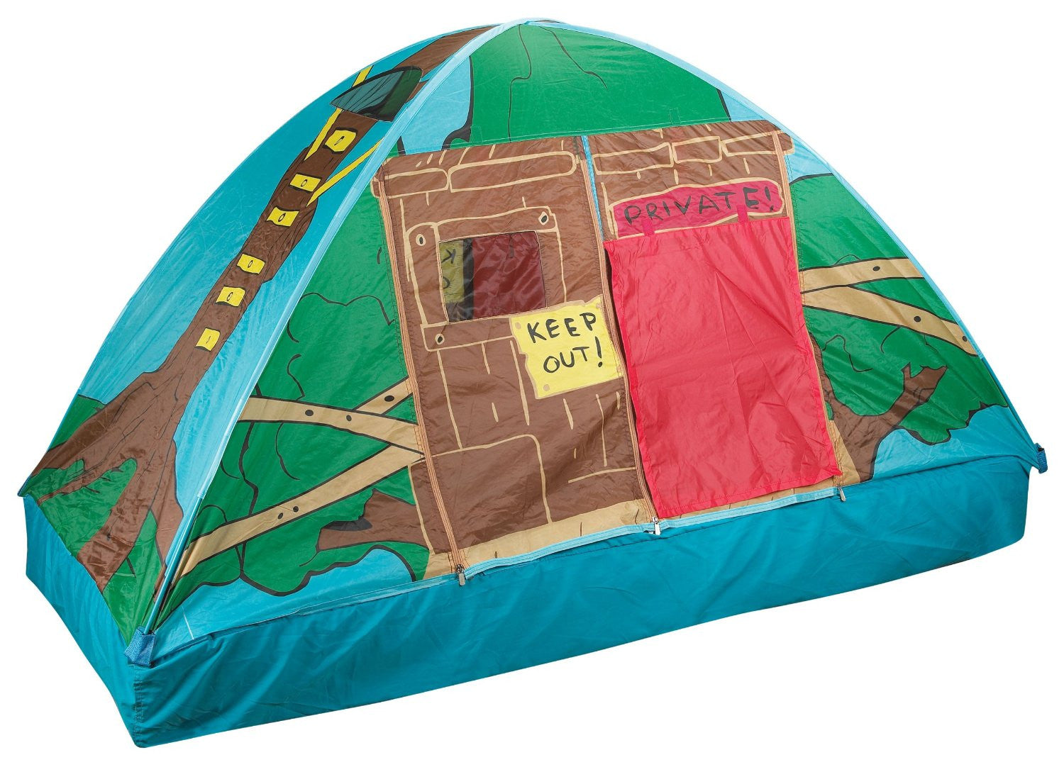 Pacific Play Tents 19790 Tree House Bed Tent - Twin Size