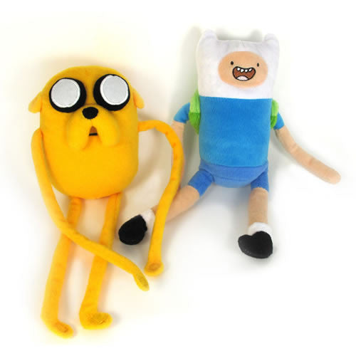 Jazwares Jw142201 Adventure Time - 7" Finn And Jake Plush Set
