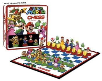 Usaopoly, Inc. Up004390 Chess - Super Mario Bros.