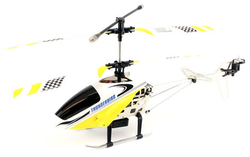 Thunderbird 68700 2.4ghz 3.5ch Rc Helicopter With Gyro And Camera - Yellow