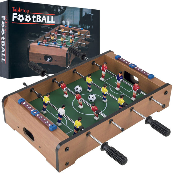 Trademark Commerce 15-3150 Gamest Mini Table Top Foosball W/ Accessories