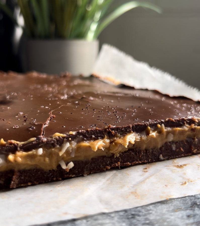 Image of Decadent 4-Layer Date Bars