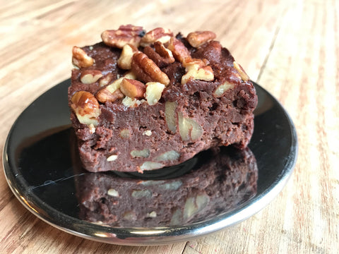 Date Lady Brownies Sweetened with Date Sugar