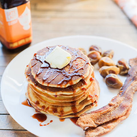 Date Lady Date Syrup Pancakes