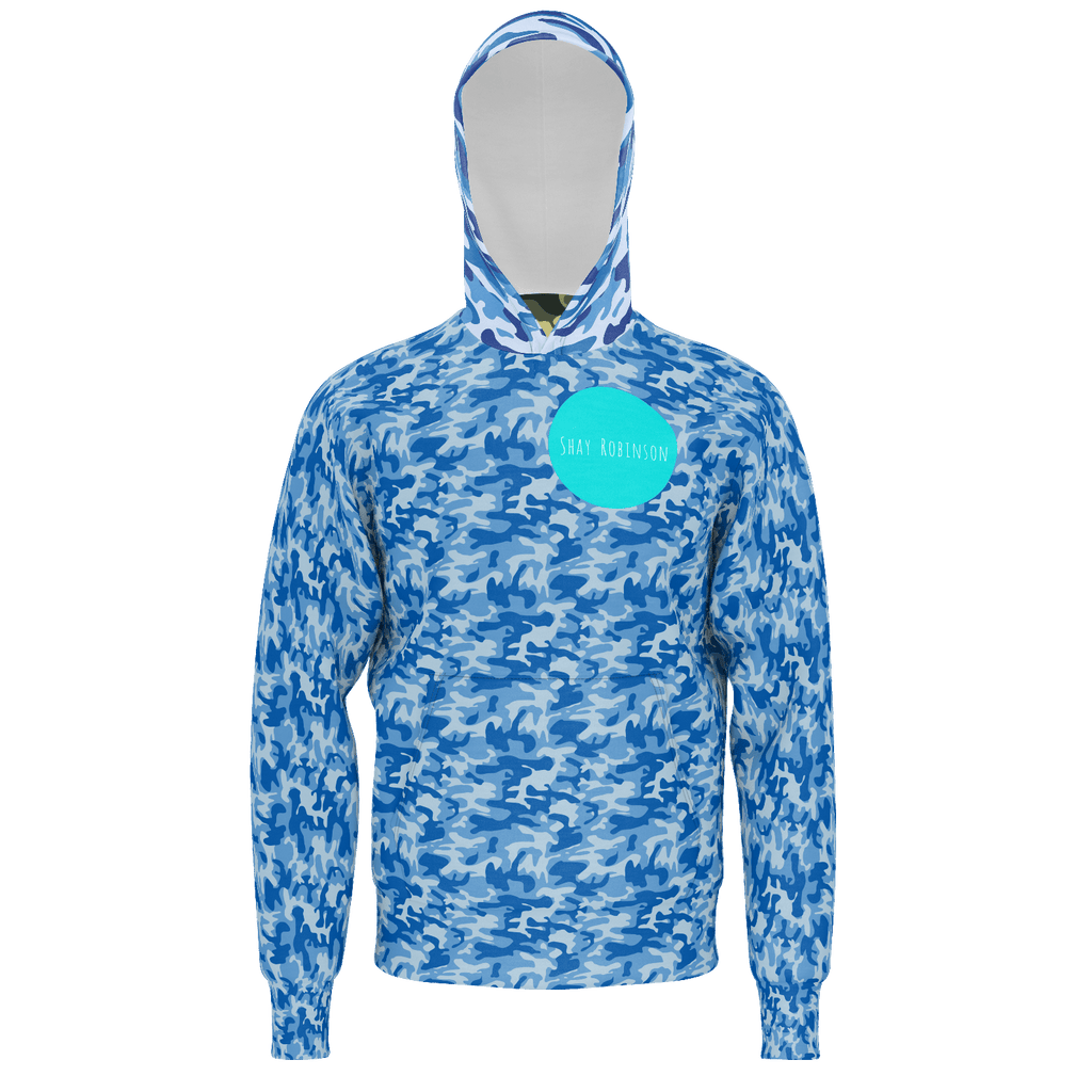 blue camo jumper