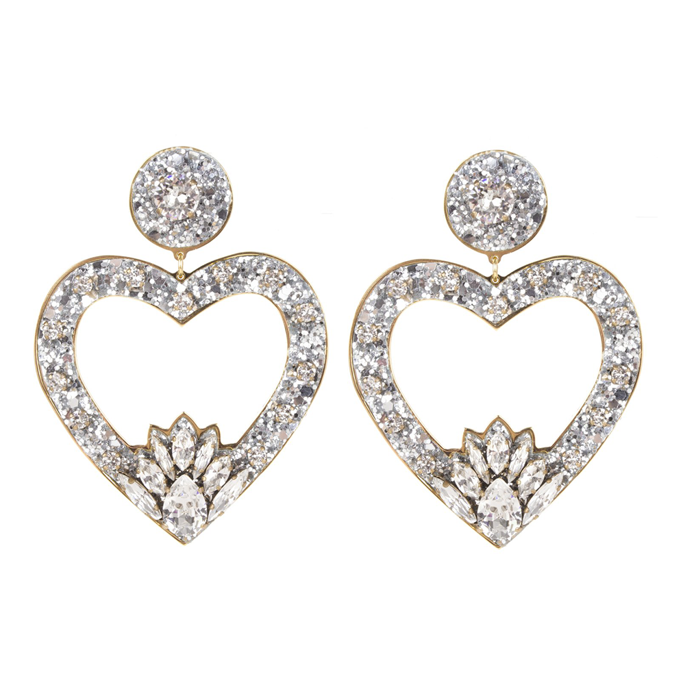 “Glitter Heart” Earrings – Archives Toronto