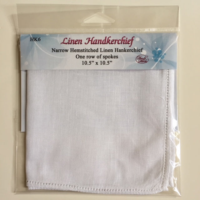 hemstitched hankies